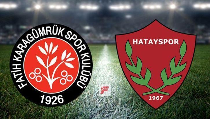 Fatih Karagümrük ile Hatayspor kozlarını paylaşacak