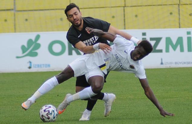 Menemenspor - Ümraniyespor maç sonucu: 1-1