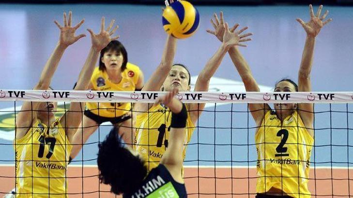 Vakıfbank'tan rötarlı galibiyet: 3-2