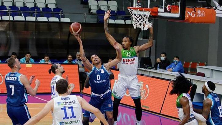 ING Basketbol Süper Ligi | Fethiye Belediyespor- Türk Telekom maç sonucu: 82 - 81