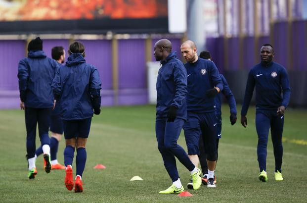 Osmanlıspor'da Olympiakos mesaisi