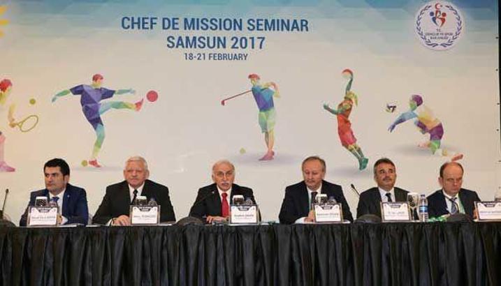 2017 İşitme Engelliler Olimpiyat oyunları kura çekimi yapıldı