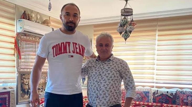 Korkuteli Güreş Ağası Sarıca, Başpehlivan Ali Gürbüz'ü ağırladı