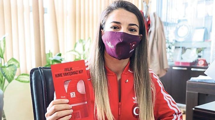 Evin Demirhan'dan örnek davranış