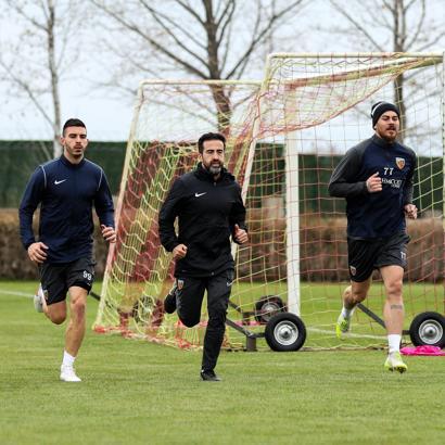 Kayserispor'da Göztepe mesaisi sürüyor