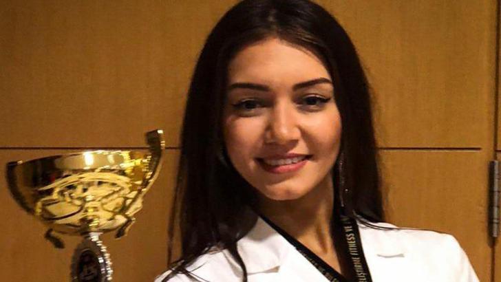 Şampiyon fitness sporcusu Merve Yıldırım'ın hedefi uluslararası başarı