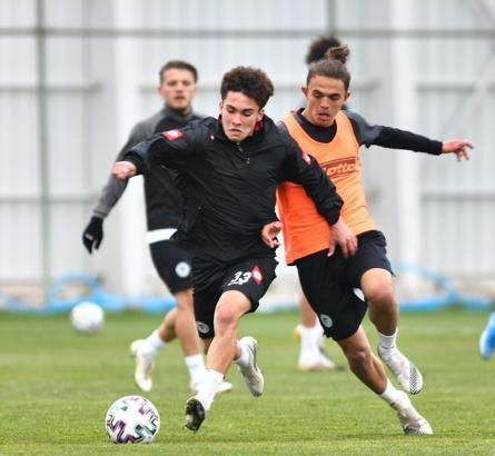 Konyaspor, Erzurumspor maçının hazırlıklarına devam etti