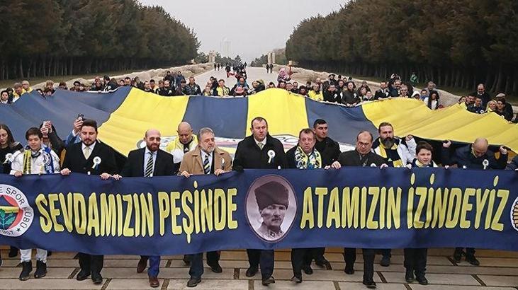 Fenerbahçeli iş adamları Ata'nın huzurunda