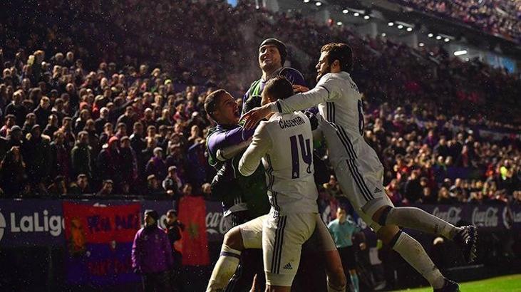Osasuna-Real Madrid maç sonucu: 1-3