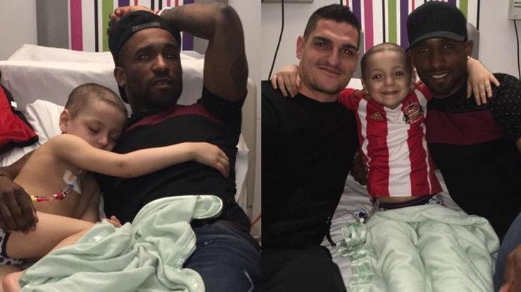 Jermain Defoe, mutluluğun resmini çizdi