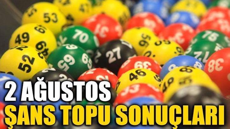 2 Ağustos Şans Topu sonuçları | Şans Topu