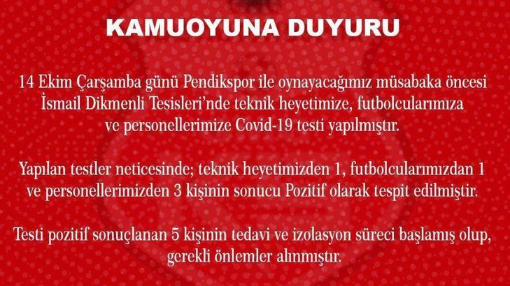 GMG Kastamonuspor'da 5 kişinin koronavirüs testi pozitif çıktı