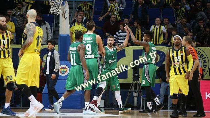 Fenerbahçe - Darüşşafaka Doğuş maç sonucu: 64-71