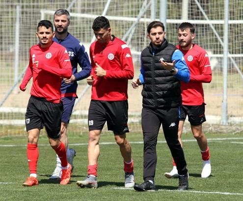 Antalyaspor, MKE Ankaragücü maçı hazırlıklarını sürdürdü
