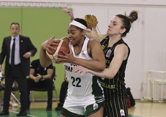 OGM Ormanspor - Çankaya Üniversitesi maç sonucu: 68-71