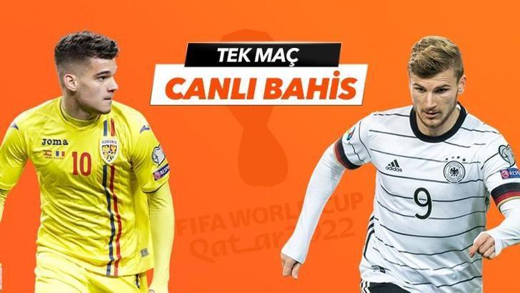Romanya - Almanya maçı iddaa oranları! Heyecan misli.com'da