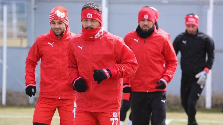 Sivasspor, Trabzonspor maçı hazırlıklarını sürdürüyor