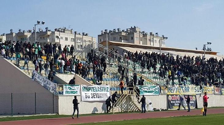 Tarsus - Bingöl maçında olay