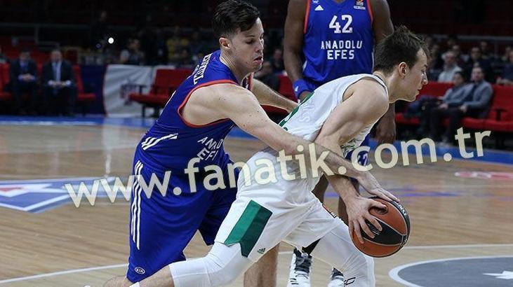 Anadolu Efes-Zalgiris Kaunas maç sonucu: 71-84