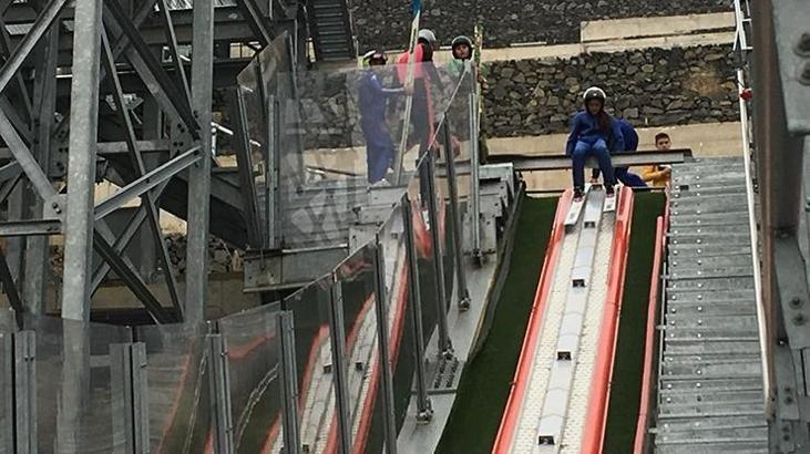 Gürcü sporcuların kamp için tercihi Erzurum oldu