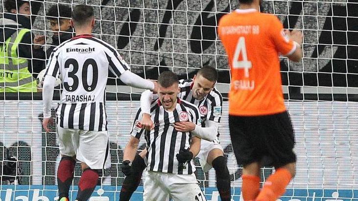 Eintracht Frankfurt - Darmstadt maç sonucu: 2-0