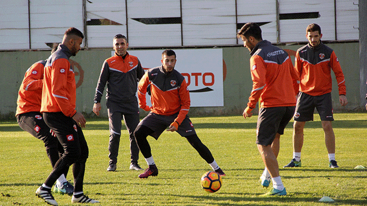 Adanaspor'da Medipol Başakşehir maçı hazırlıkları başladı