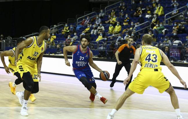 Anadolu Efes, Alba Berlin'i deplasmanda avladı: 72-93