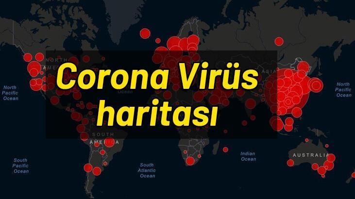 Son dakika | Corona virüsü dünyada kaç kişinin ölümüne neden oldu? CANLI corona virüs haritası