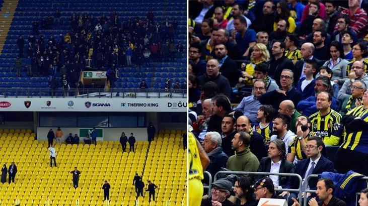 Fenerbahçe stadı dolduramıyor, salon kapalı gişe