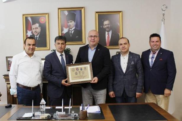 Altınordu'dan Murat Eskici'ye ziyaret