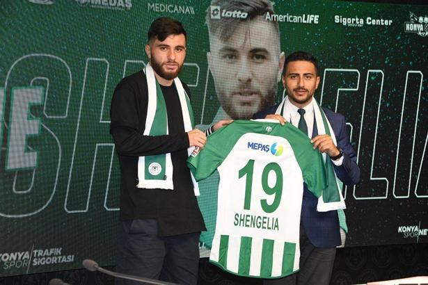 Shengelia 300 bin Euro'ya Konyaspor'la anlaştı