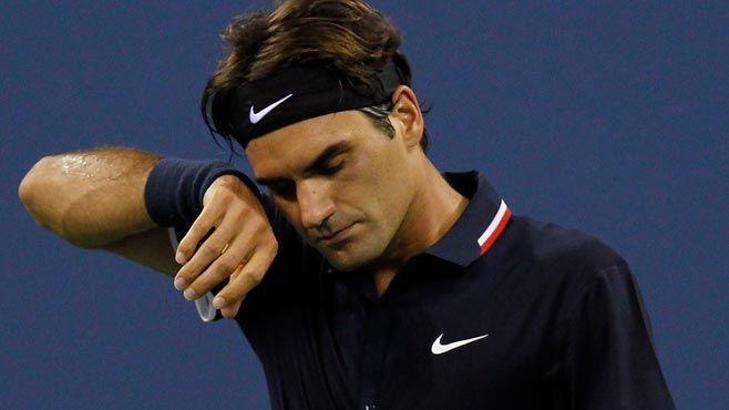 Roger Federer elendi