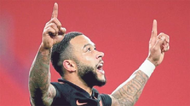 Hollanda'nın en tehlikeli futbolcu Depay