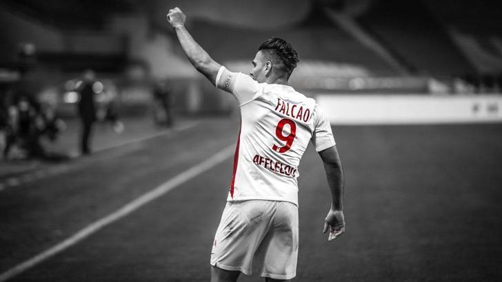 Radamel Falcao'dan Monaco'ya veda mesajı