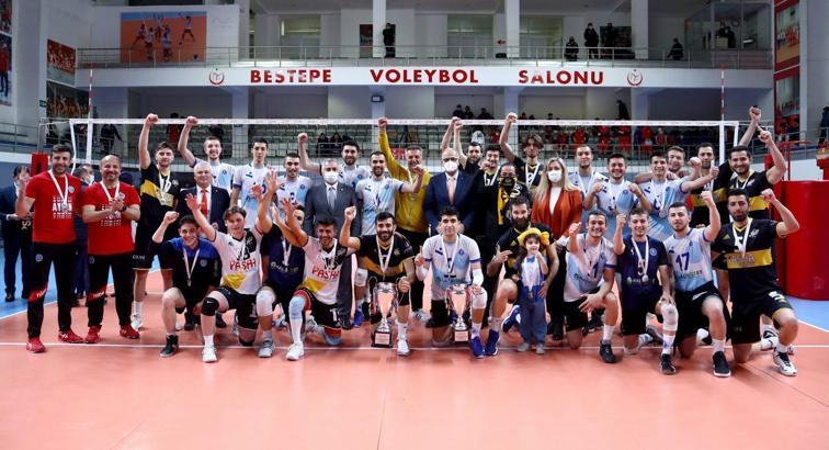 Voleybolda Erkekler 1. Lig'e yükselen takımlar belli oldu