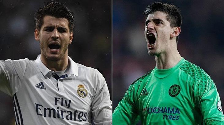 Conte'nin büyük takası: Courtois - Morata