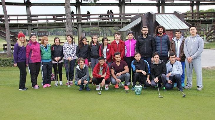 İşitme Engelliler Golf Milli Takımı seçmeleri Antalya'da başladı