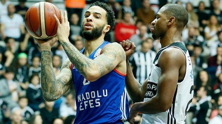 Beşiktaş - Anadolu Efes maç sonucu: 83-93