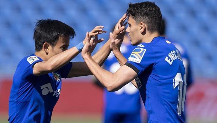 Getafe'ye puanı Enes Ünal getirdi