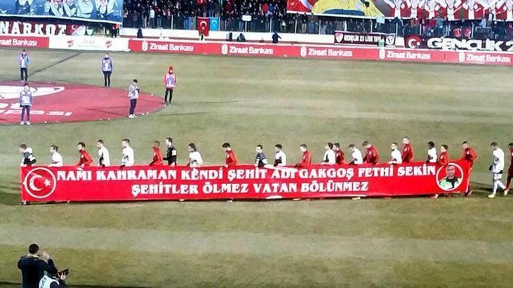 Şehit çocukları seremonide