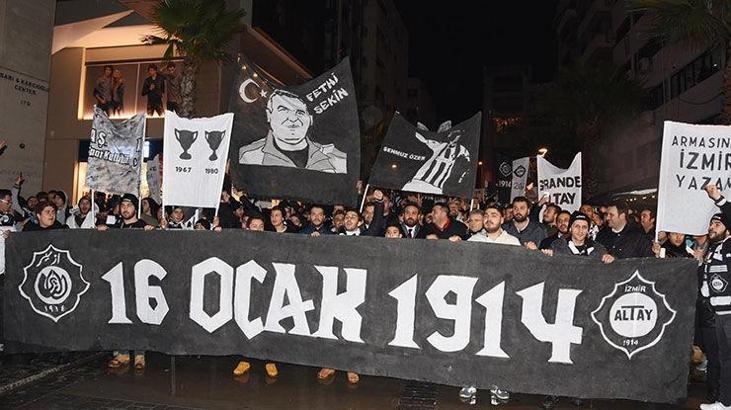 Altay'ın taraftarı büyüledi