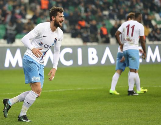 Bursaspor-Trabzonspor maç sonucu: 1-2