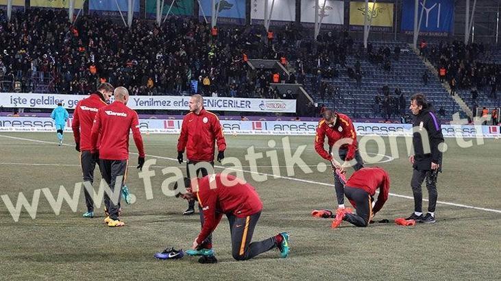 Galatasaray'da son dakika krampon değişikliği