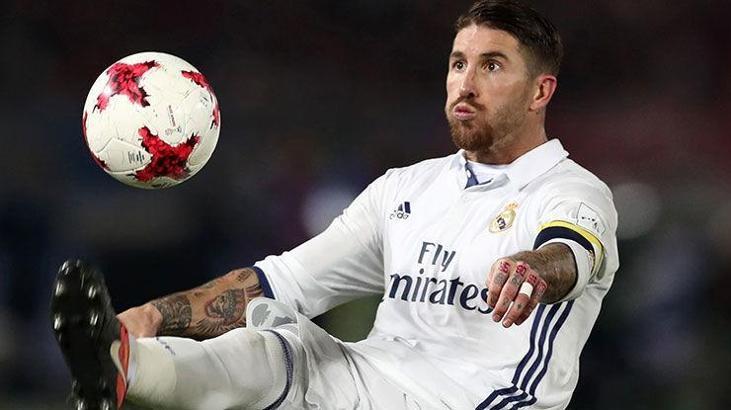 Hakem Janny Sikawze, Real Madrid'li Sergio Ramos'u atamadı!