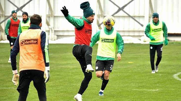 Konyaspor'da hazırlıklar sürüyor