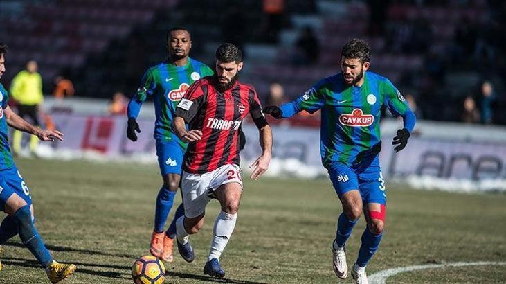 (ÖZET) Gaziantepspor-Çaykur Rizespor maç sonucu: 1-2