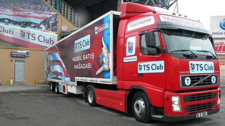 TS Club tırı Çorum yolunda