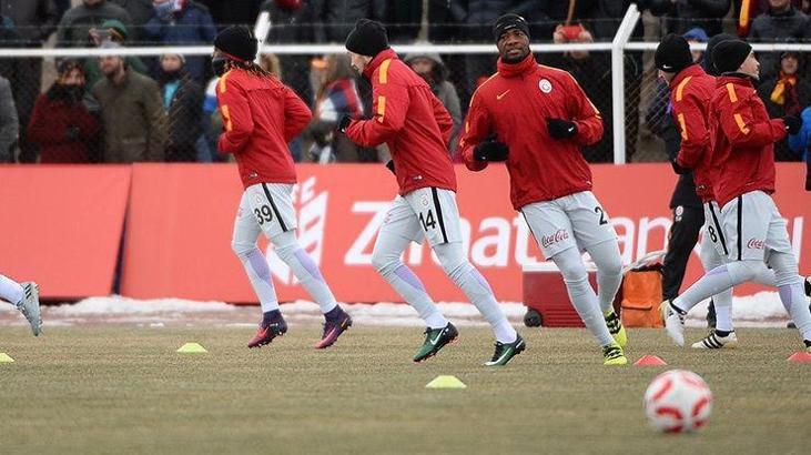 Kar futbolu da vurdu! Erzincanspor - Galatasaray
