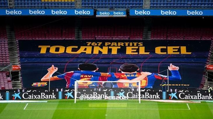 Messi Xavi'yi yakaladı! Barcelona'da 767. maçı...