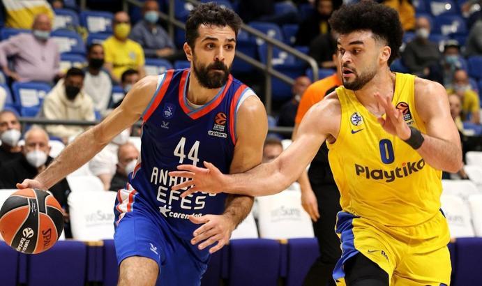 (ÖZET) Maccabi Playtika - Anadolu Efes maç sonucu: 66-90